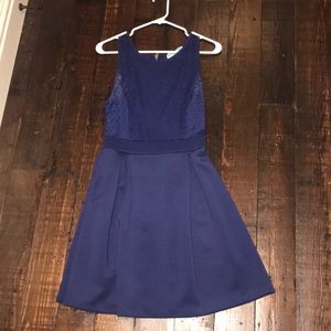 Blue dress